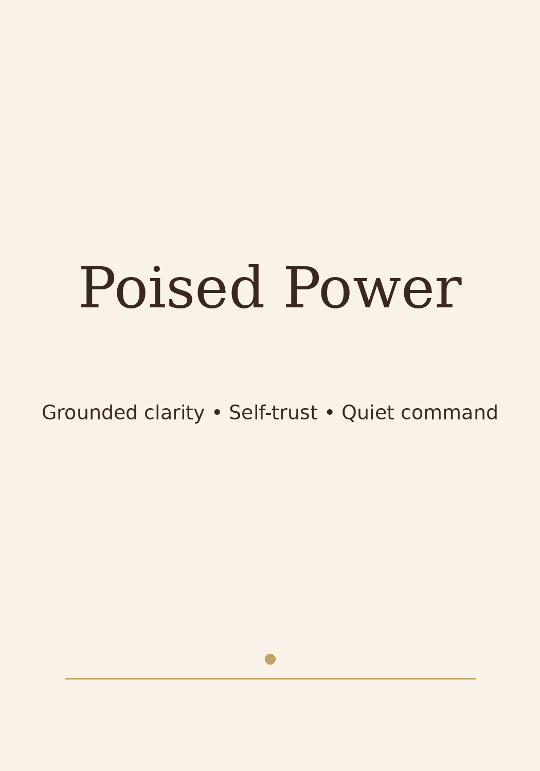 Poised Power - Full Affirmation Digital Deck